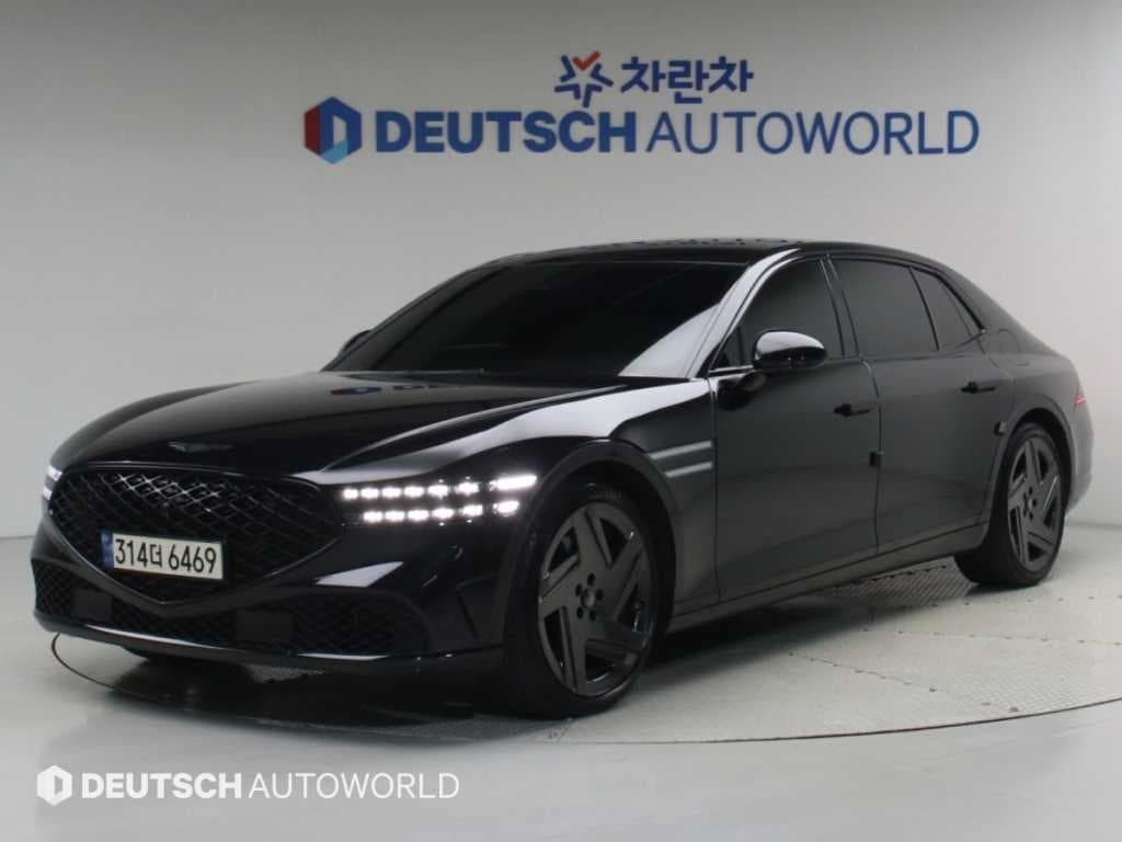 제네시스 G90 3.5T GDI e-S/C AWD 블랙 사진
